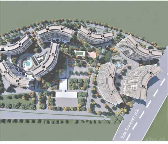 Satılır 3 otaqlı yeni tikili 146 m², Biləcəri q., photo 22 from 24