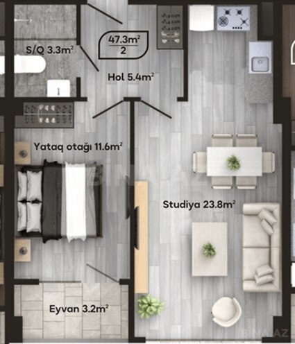 Продаётся 2-комн. новостройка 50 м², м. 20 января, photo 5 from 27