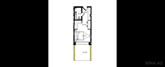 Satılır 1 otaqlı yeni tikili 43.9 m², Nardaran q., photo 7 from 8