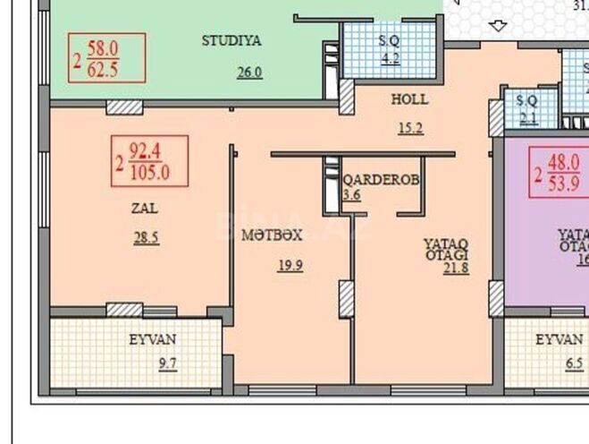 Продаётся 3-комн. новостройка 105 м², м. 28 мая, photo 9 from 10