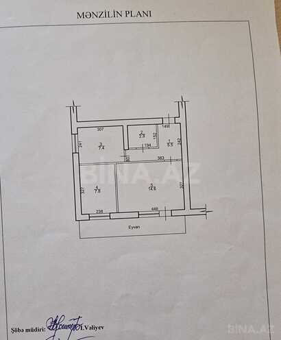 Продаётся 2-комн. вторичка 55 м², м. Гянджлик, photo 24 from 25