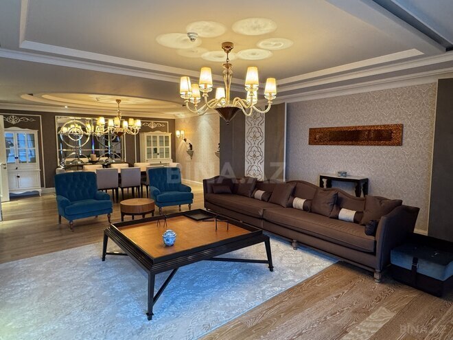 İcarəyə verilir 3 otaqlı yeni tikili 190 m², Sahil m., photo 3 from 14