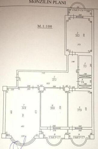 Satılır 3 otaqlı yeni tikili 136 m², Badamdar q., photo 10 from 15