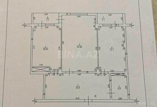 Satılır 3 otaqlı yeni tikili 128 m², Nəriman Nərimanov m., photo 7 from 8