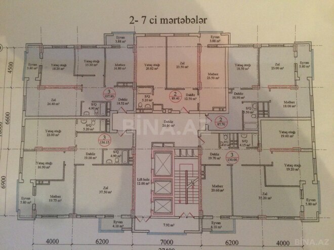 Satılır 3 otaqlı yeni tikili 136.2 m², Nərimanov r., photo 4 from 20