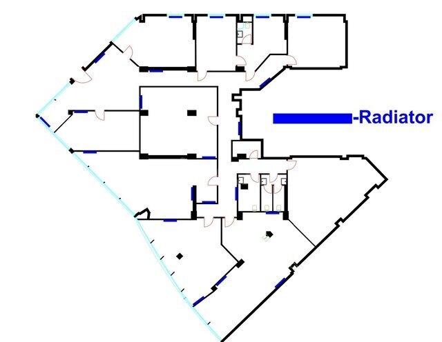 İcarəyə verilir 9 otaqlı ofis 476 m², İnşaatçılar m., photo 30 from 31
