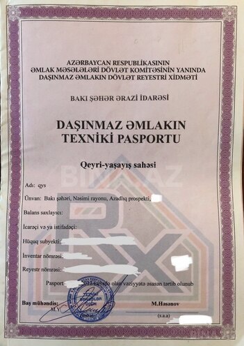 Satılır  obyekt 60 m², Nəsimi r., photo 7 from 8