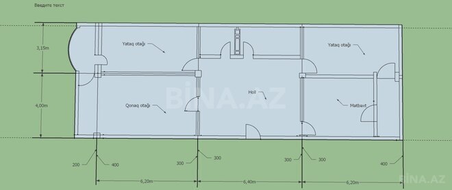 Продаётся 3-комн. новостройка 146 м², м. Насими, photo 11 from 13