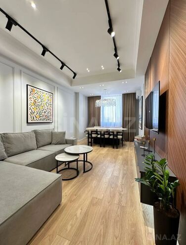 İcarəyə verilir 2 otaqlı yeni tikili 86 m², Elmlər Akademiyası m., photo 3 from 13