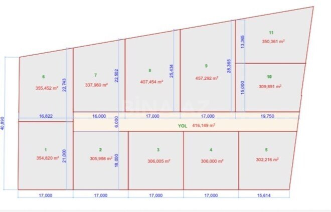 Satılır  torpaq 3 sot, Şağan q., photo 3 from 4