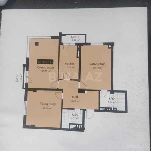 Продаётся 3-комн. новостройка 115.4 м², м. Гянджлик, photo 5 from 9