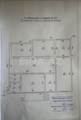 Satılır 6 otaqlı həyət evi/bağ evi 170 m², Qaraçuxur q., photo 24 from 25