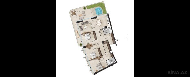 Продаётся 4-комн. новостройка 231.3 м², пос. Нардаран, photo 9 from 10