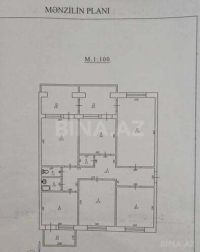 Продаётся 5-комн. вторичка 122 м², пос. М. Расулзаде, photo 9 from 15