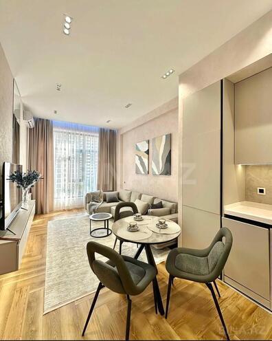 İcarəyə verilir 2 otaqlı yeni tikili 80 m², Nəriman Nərimanov m., photo 3 from 12