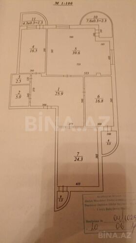 Satılır 3 otaqlı yeni tikili 150 m², Nizami m., photo 5 from 7