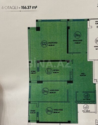 Продаётся 4-комн. новостройка 156 м², пос. Бадамдар, photo 19 from 20