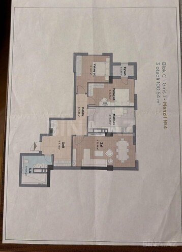 Satılır 3 otaqlı yeni tikili 101 m², Nizami m., photo 8 from 10