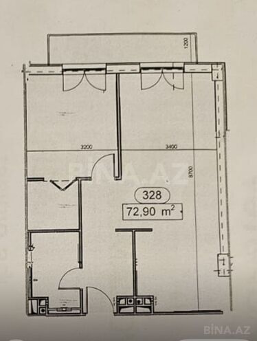 Satılır 2 otaqlı yeni tikili 73 m², Sea Breeze q., photo 8 from 9