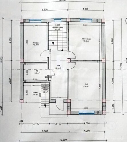 Продаётся 5-комн. дом/дача 168 м², м. Кара Караев, photo 18 from 19