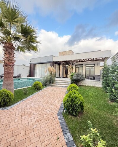 İcarəyə verilir 4 otaqlı həyət evi/bağ evi 250 m², Mərdəkan q., photo 1 from 13
