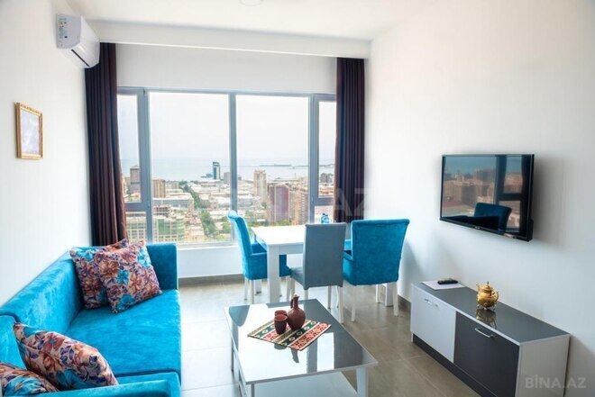 İcarəyə verilir 2 otaqlı yeni tikili 60 m², 28 May m., photo 1 from 26