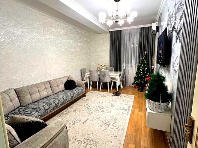 Satılır 2 otaqlı yeni tikili 58 m², Bakıxanov q., photo 1 from 9