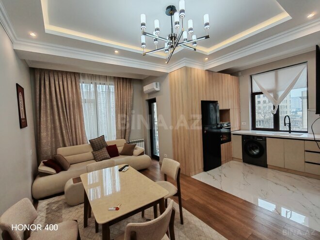 İcarəyə verilir 3 otaqlı yeni tikili 85 m², Nərimanov r., photo 4 from 14