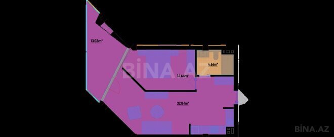 Продаётся 2-комн. новостройка 73.9 м², пос. Нардаран, photo 7 from 8