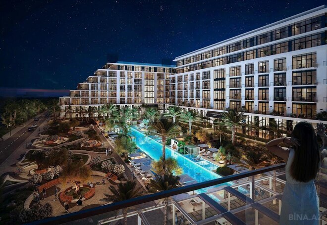 Satılır 1 otaqlı yeni tikili 40.7 m², Sea Breeze q., photo 1 from 12