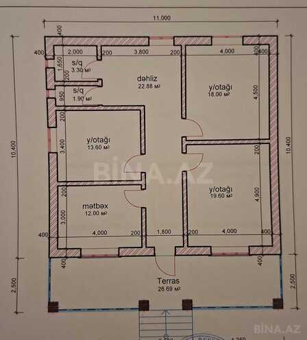 Satılır 3 otaqlı həyət evi/bağ evi 120 m², photo 5 from 21