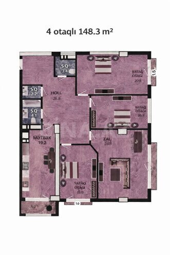 Продаётся 4-комн. новостройка 148.3 м², м. 28 мая, photo 4 from 9