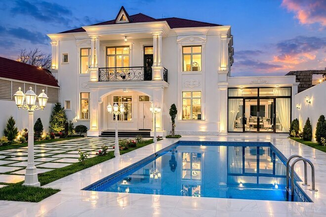 İcarəyə verilir 5 otaqlı həyət evi/bağ evi 450 m², Buzovna q., photo 3 from 29