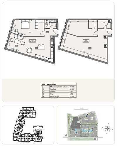 Продаётся 2-комн. новостройка 89.4 м², пос. Sea Breeze, photo 3 from 15