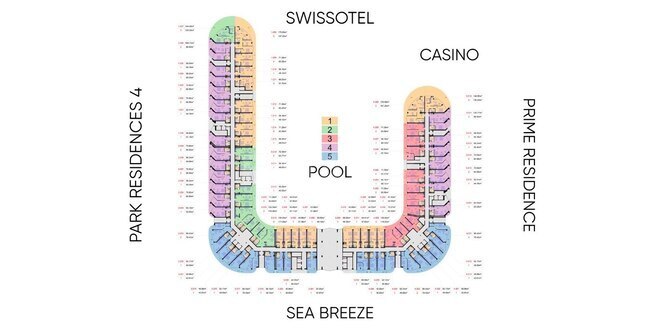 Satılır 1 otaqlı yeni tikili 43.7 m², Sea Breeze q., photo 8 from 10