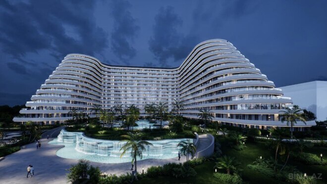 Satılır 1 otaqlı yeni tikili 43.7 m², Sea Breeze q., photo 1 from 10