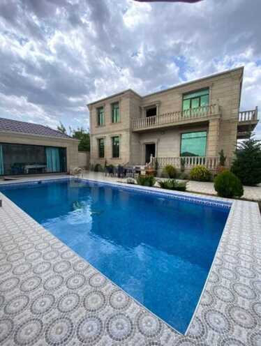 Satılır 6 otaqlı həyət evi/bağ evi 400 m², Mərdəkan q., photo 1 from 14