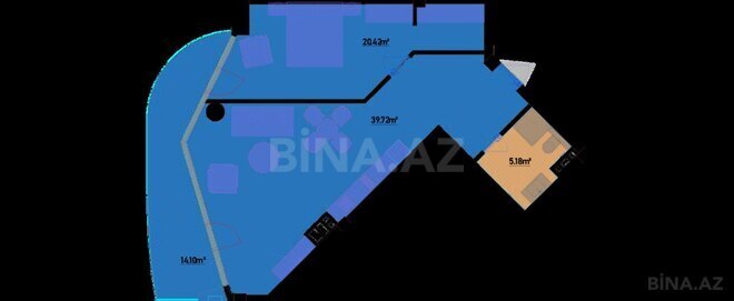 Продаётся 2-комн. новостройка 90.4 м², пос. Нардаран, photo 7 from 8