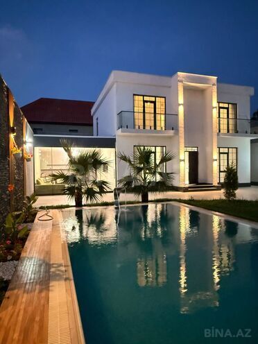 İcarəyə verilir 4 otaqlı həyət evi/bağ evi 260 m², Mərdəkan q., photo 1 from 29