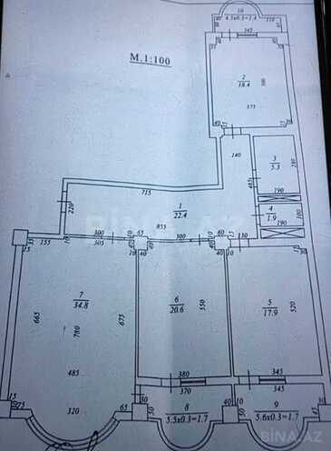 Satılır 3 otaqlı yeni tikili 137 m², Badamdar q., photo 6 from 9