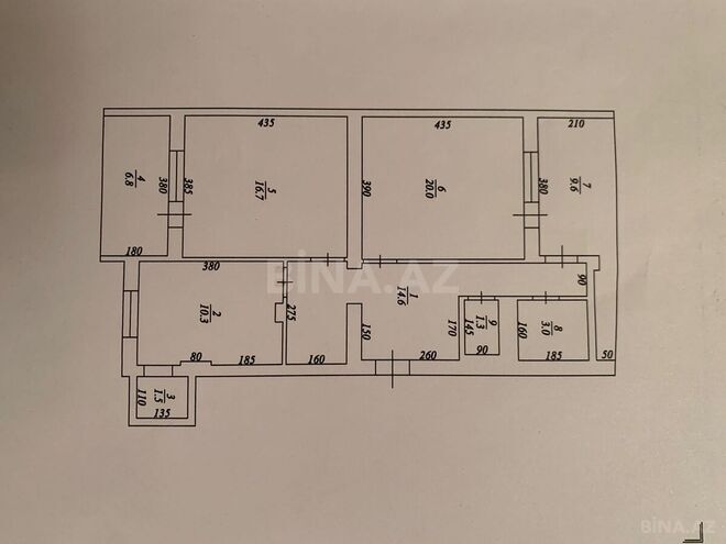 Satılır 2 otaqlı köhnə tikili 85 m², Elmlər Akademiyası m., photo 3 from 12