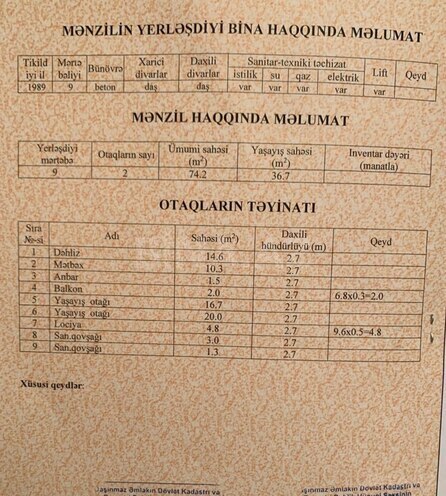 Satılır 2 otaqlı köhnə tikili 85 m², Elmlər Akademiyası m., photo 5 from 12