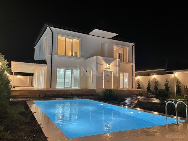 İcarəyə verilir 6 otaqlı həyət evi/bağ evi 300 m², Mərdəkan q., photo 1 from 28