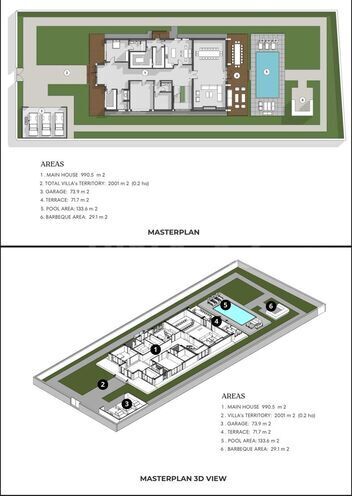 Satılır 8 otaqlı həyət evi/bağ evi 1 000 m², Sea Breeze q., photo 21 from 22