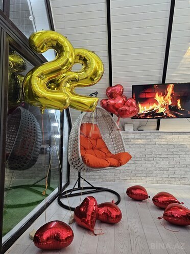 İcarəyə verilir 3 otaqlı həyət evi/bağ evi 80 m², Atyalı q., photo 13 from 28