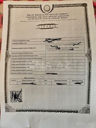 Satılır  torpaq 12 sot, Kürdəxanı q., photo 4 from 6