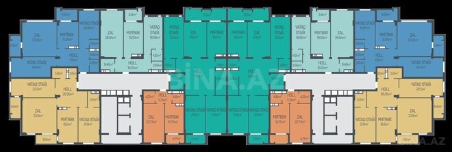 Продаётся 2-комн. новостройка 102 м², м. Шах Исмаил Хатаи, photo 6 from 19