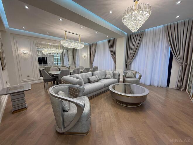 İcarəyə verilir 3 otaqlı yeni tikili 145 m², Ağ şəhər q., photo 1 from 27