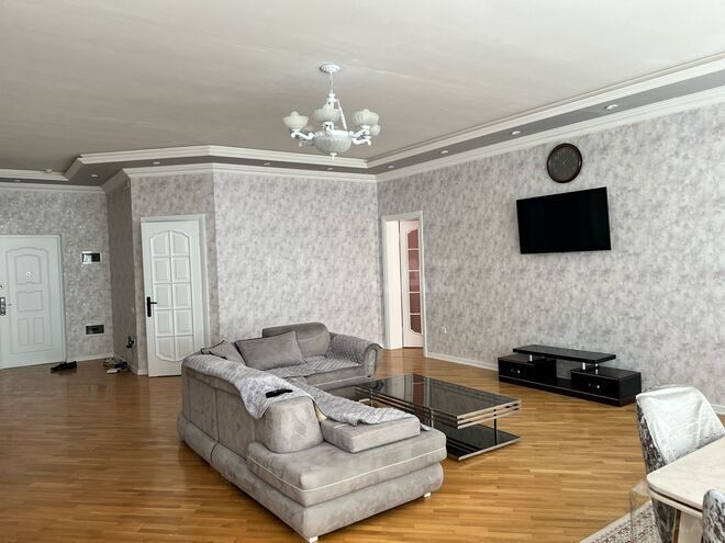 İcarəyə verilir 3 otaqlı yeni tikili 123 m², Sahil m., photo 10 from 17