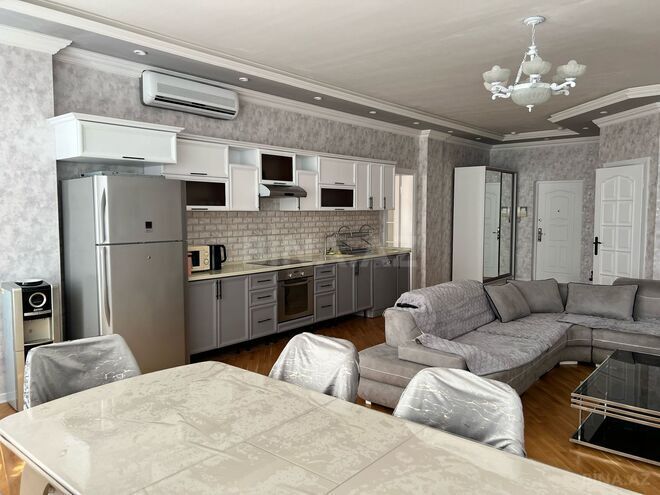 İcarəyə verilir 3 otaqlı yeni tikili 123 m², Sahil m., photo 9 from 17